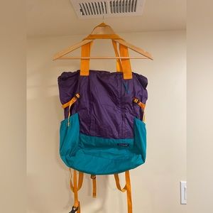 Patagonia Blackhole tote/backpack